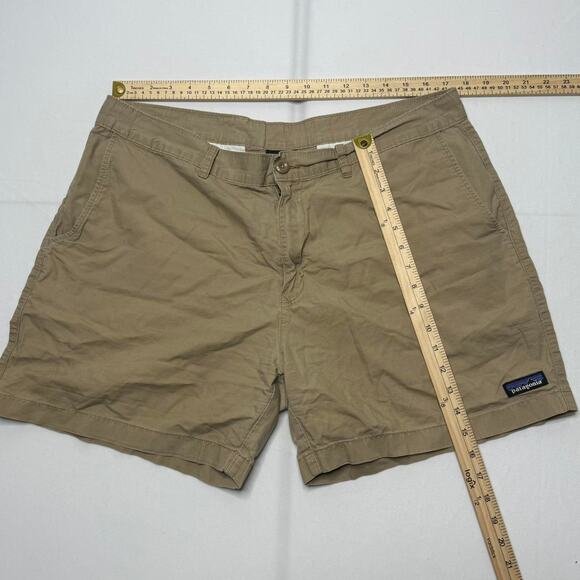 Patagonia Organic Cotton Khaki Chino Shorts Men’s Size 38 - Picture 5 of 5